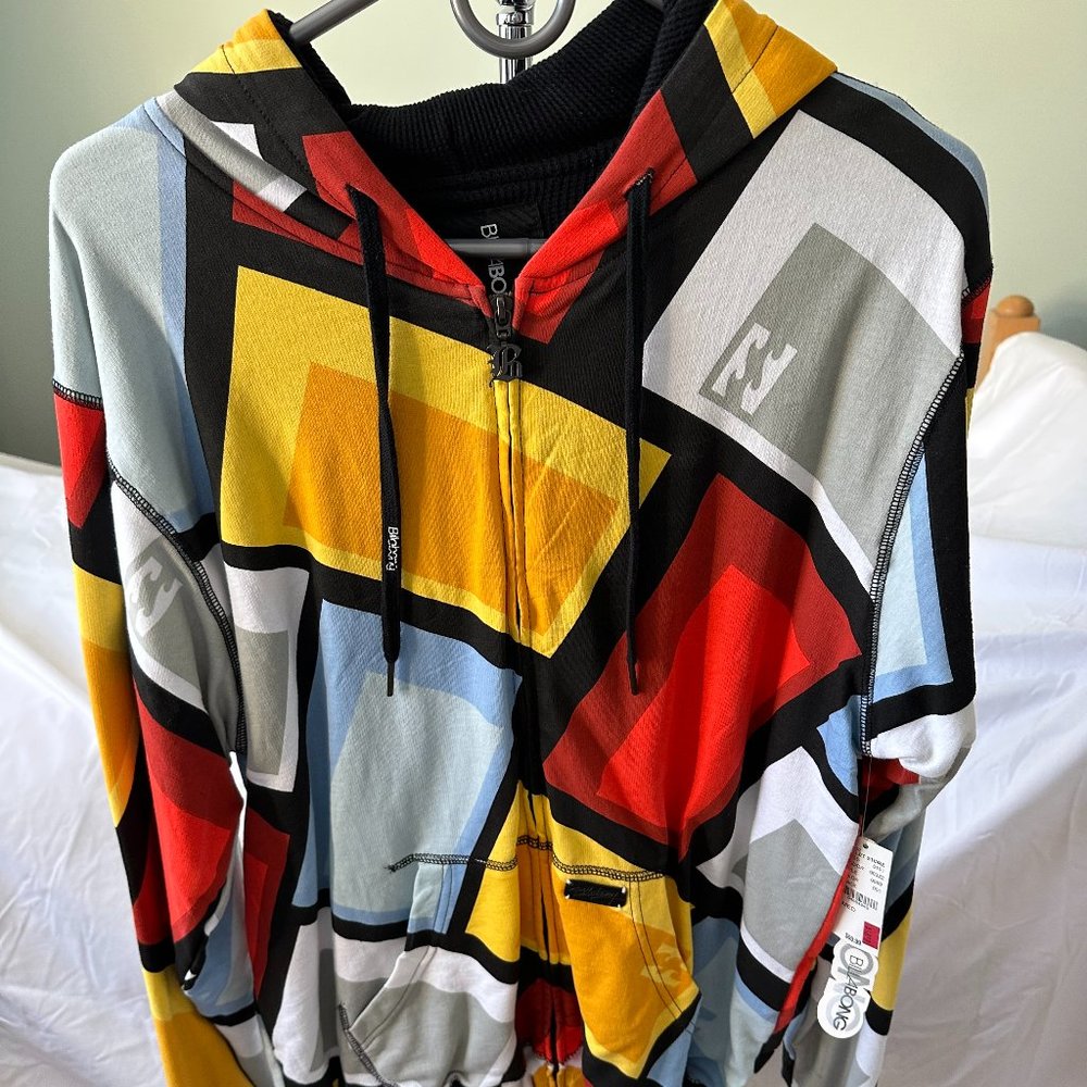 Billabong Abstract Print Jacket - Size M
